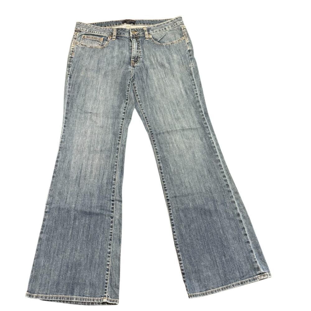 Banana Republic Women’s boot cut jeans, some stretch, Size 14